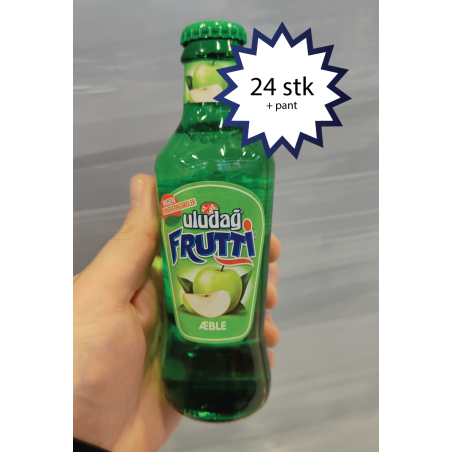 Uludag, Frutti, Mineralvand med Æble, 24 stk