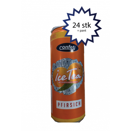 Iste fersken fra confeti 24 stk (fersken )