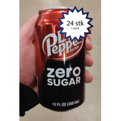 Dr Pepper Zero sodavand, 24...