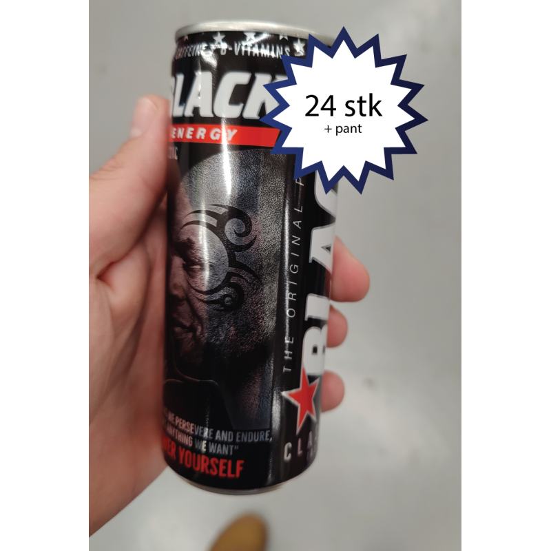Black Energy Mike Tyson energi drik, 24 stk,