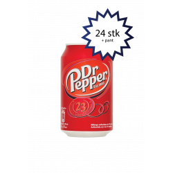 Dr Pepper, sodavand, 24 stk