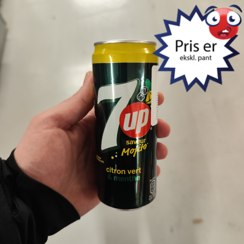 7up Saveur Mojito Citron vert 24stk