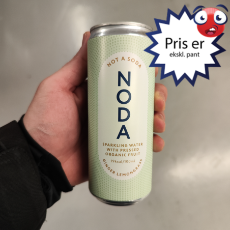 Noda, not a soda Ginger Lemongrass  Økologisk 24stk