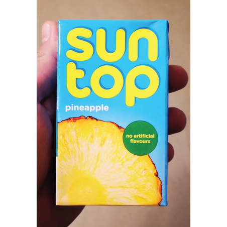 Suntop juice med Ananas smag (Suntop pineapple), 30 stk.