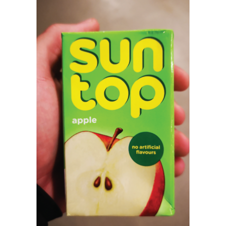 Suntop Juice med æble smag (suntop apple), 30 stk.