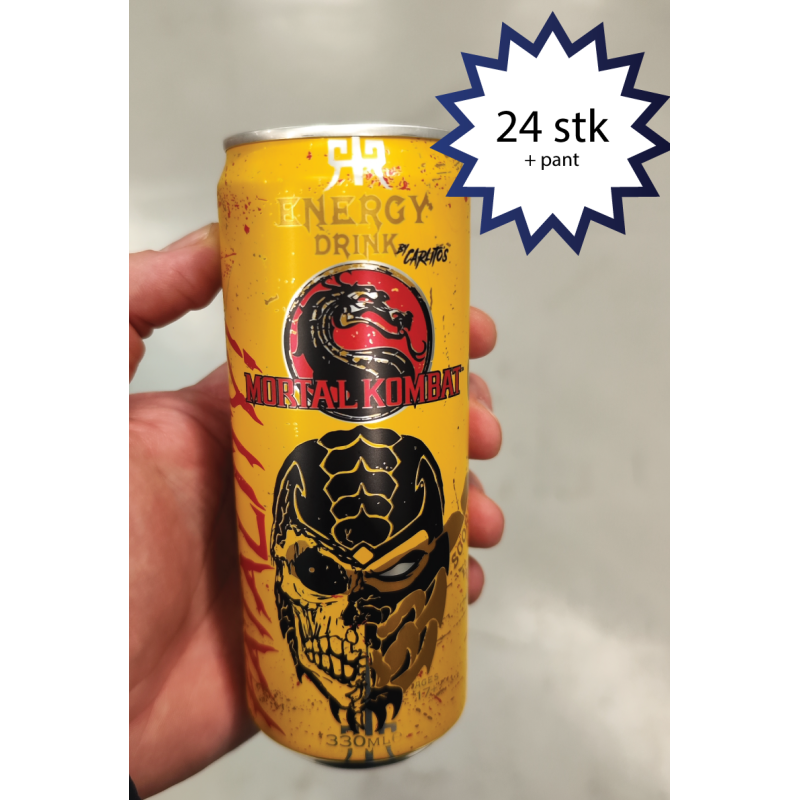 Mortal Kombat Energy (scorpion), Energidrik MK, 24 stk