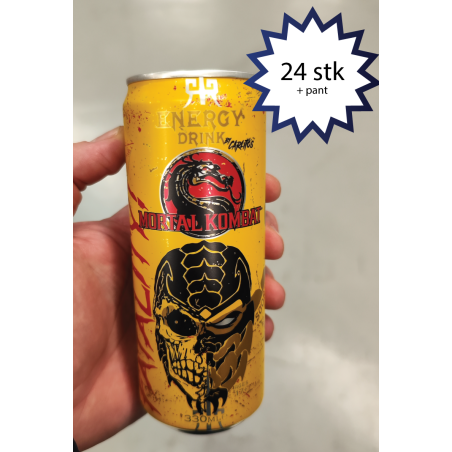 Mortal Kombat Energy (scorpion), Energidrik MK, 24 stk
