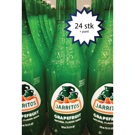 Jarritos med grapefrugt smag (Grapefruit), 24 stk