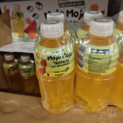 Mojo Mojo Tropical 320 ml – Eksotisk læskedrik med tyggestykker