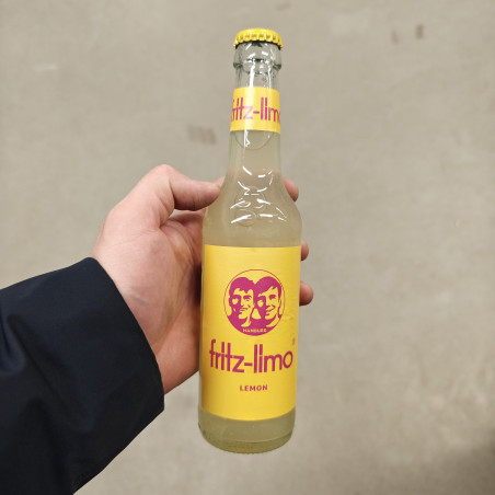 Fritz-limo Lemon 33 cl – Syrlig citronsodavand med ægte citronsaft