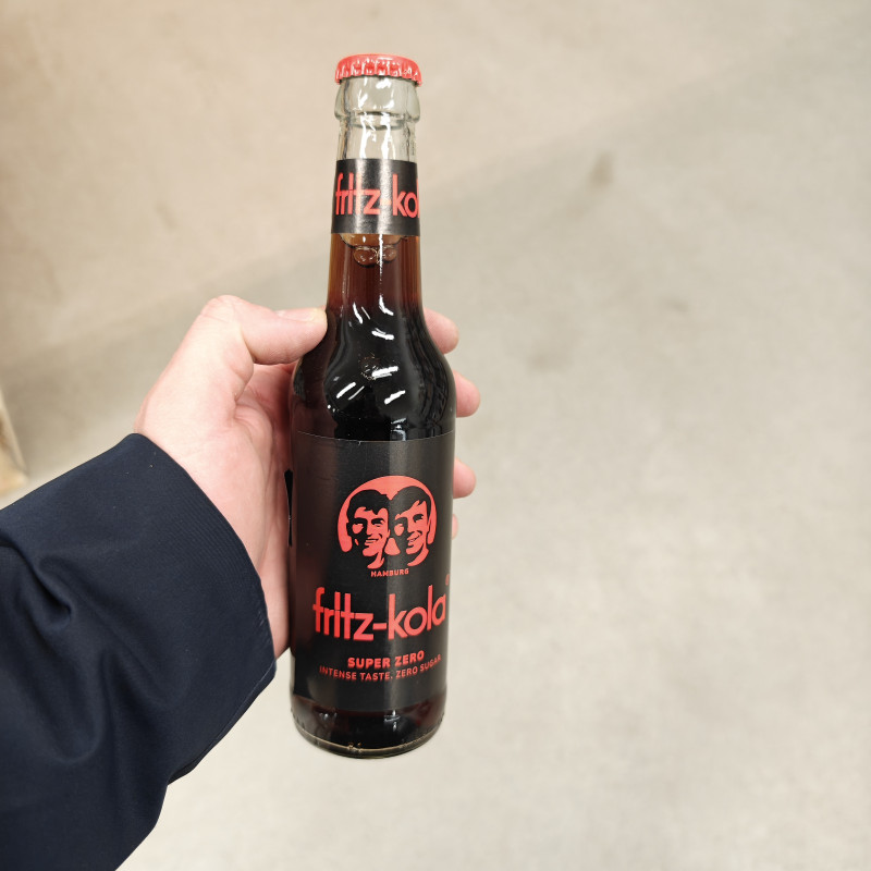 Fritz-kola super zero 33 cl – Sukkerfri cola med maksimal koffein