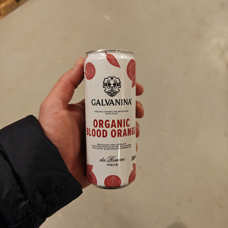 Galvanina Blood Orange – Økologisk Italiensk Sodavand