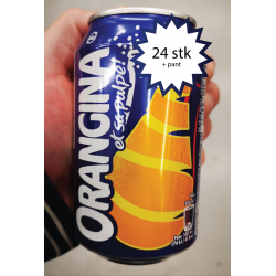 Orangina 33cl, 24 stk - Køb den klassiske franske appelsinsodavand her