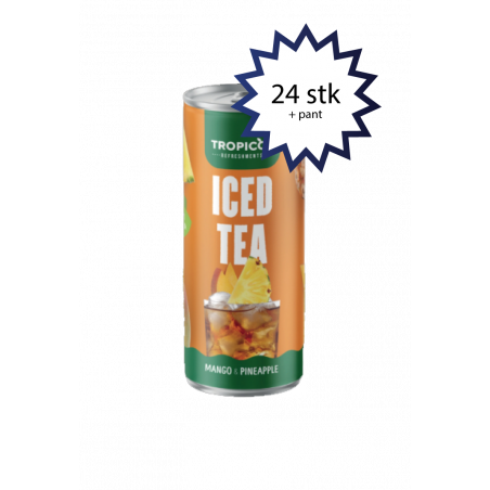 Tropicos Isthe med smag af mango og ananas - 24 stk
