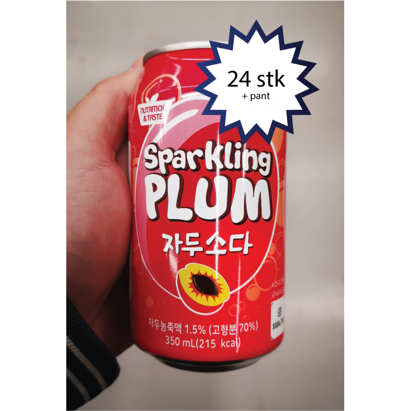 SFC sodavand, blomme smag (SFC plum), 24 stk