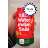 SFC sodavand, vandmelon smag (SFC watermelon soda), 24 stk