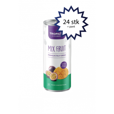 Tropicos med mixfrugt (mango passion) smag 24 stk